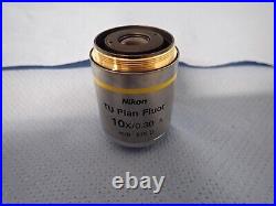 Nikon TU Plan Fluor 10X/0.30 A Objective 32mm Thread