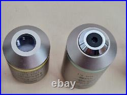 Nikon eclipse 80i Epi illumination fluoresce microscope and plan fluor objective