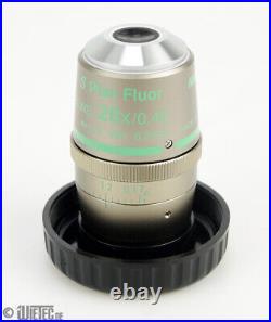 Nikon microscope lens S Plan fluorine ELWD 20X/0.45 Ph1 MRH48230