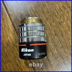 Nikon plan4/0.13 160/- Nikon