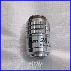 Nikon plan 20x microscope Olympus microscope objective 20 / 0.40 ELWD