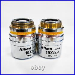 ONE Nikon CF Plan 10X/0.30 microscope objective