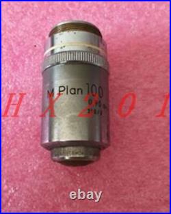 ONE USED Nikon M Plan 100X / 0.90 microscope objective #A1
