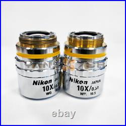 ONE Used Nikon CF Plan 10X/0.30 microscope objective