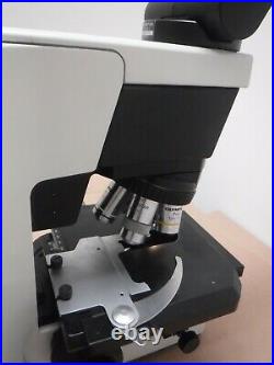 Olympus BX45 BX45TF Lab Microscope with 4 N Plan Objectives 10x 20x 50x 100x