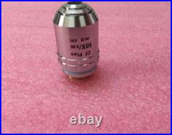 Used 1Pc Nikon Metallographic Microscope Objective Cf Plan 50X/0.80 Tested uo