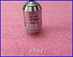 Used 1Pc Nikon Metallographic Microscope Objective Cf Plan 50X/0.80 Tested uo