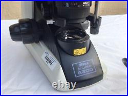 Vintage NIKON ECLIPSE E200 Binocular MICROSCOPE # E200MV R Objectives 4x 10x 40x