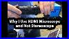 Why I Prefer Hdmi Microscope And Not Binocular Stereoscope What Is A Barlow Lens And Comparison